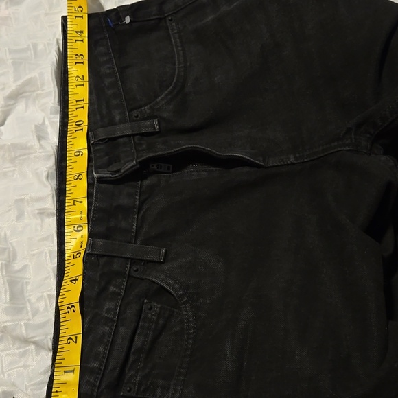 GRLFRND hailey jean in Black Low Rise Slim Boot With Slit Capsule Wardrobe - Picture 5 of 9
